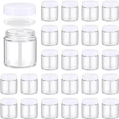 Biele kozmetické nádoby